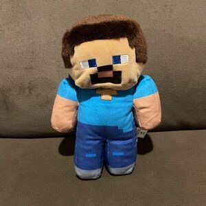 Steve from Minecraft plush